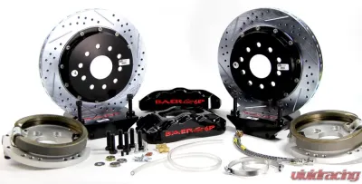 Baer Brakes Brake System 13 Inch Rear Pro+ w/Park Brake Black 79-84 Mustang 5 Lug - 4262292B