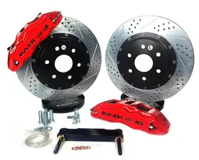Baer Sport Brake System 14 Inch Front Extreme+ Red for 1997-2004 GM Y-Body Corvette
