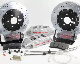 Baer Sport Baer Brakes 14 Inch Front Extreme+ Silver Brake System for 1985-1987 GM Y-Body