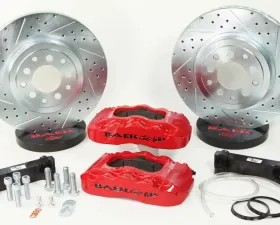 Baer Sport Baer Brakes 14 Inch Front Extreme+ Red Brake System for 06-09 Chevy TrailBlazer SS