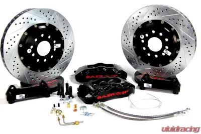 Baer Brakes Brake System 14 Inch Front Pro+ Black 06-08 Pontiac G8 - 4301366B