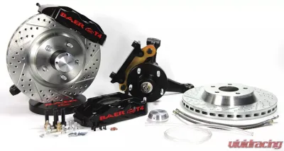 Baer Brakes Brake System 13 Inch Front Track4 Black 82-92 GM F Body Modified Stock Spindle - 4301403B