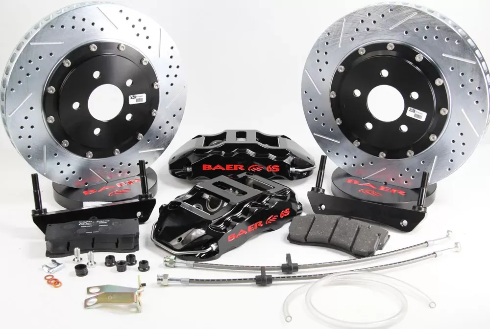 Baer Brakes Brake System 15 Inch Front Extreme+ Black 99-15 GM 1500/SUV - 4301525B