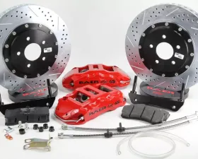 Baer Brakes Brake System 14 Inch Rear Extreme+ w/Park Brake Red 05-12 GM Y Body