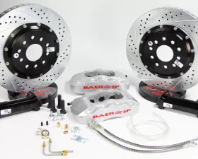 Baer Brakes Brake System 13 Inch Rear Pro+ w/Park Brake Silver 65-82 GM Y Body