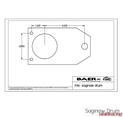 Baer Sport Baer Brakes 13 Inch Rear SS4+ Brake System Silver for 78-87 GM G-Body 10 Bolt - 4302338S