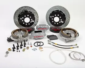 Baer Sport Baer Brakes 13 Inch Rear SS4+ Brake System for 60-87 GM C10 Truck 6 Lug Silver