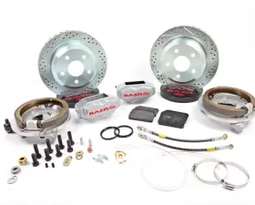 Baer Brakes Brake System 12 Inch Rear SS4 9 Bolt with Park Brake Silver 82-92 GM F Body