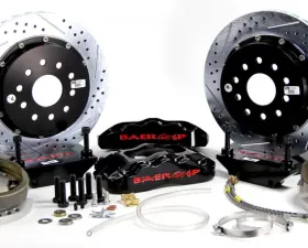 Baer Brakes Brake System 13 Inch Rear Pro+ 9 Bolt w/Park Brake Black 82-92 GM F Body