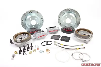 Baer Brakes Brake System 12 Inch Rear SS4 with Park Brake Silver 60-87 GM C-10 Truck - 4302468S