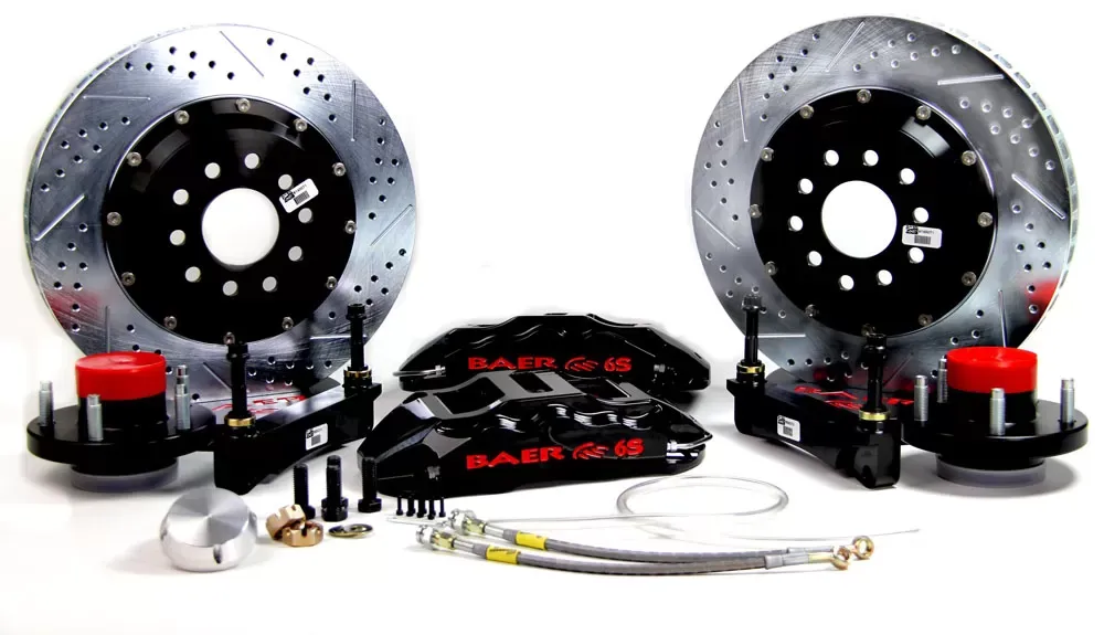 Baer Brakes Brake System 14 Inch Front Pro+ Black 1969 AMC AMX - 4501000B