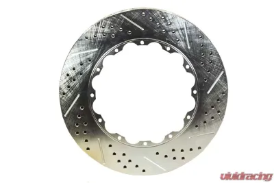 Baer Brakes Rotor Replacement 13 Inch .810 Inch Thick Slot Drill W/Zinc Drivers Side - 6910922