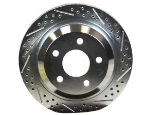 Baer Brakes Rear Rotor Replacement 12 Inch Slot Drill W/Zinc Passenger Side