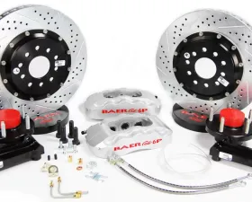 Baer Brakes Rotor Replacement 13 Inch .810 Inch Thick Slot Drill W/Zinc Passengers Side