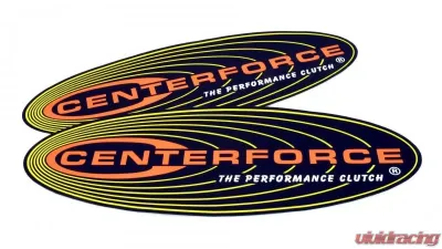 Centerforce Exterior Decal for 97010512 Guides and Gear - Durable Vinyl, Black - 97010512