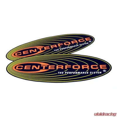 Centerforce Exterior Decal for 97010512 Guides and Gear - Durable Vinyl, Black - 97010512