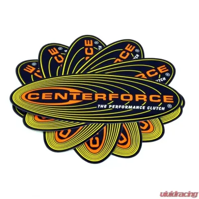 Centerforce Guides and Gear Exterior Decal for 1995-2005 Ford Mustang, Vinyl, Black - 970506