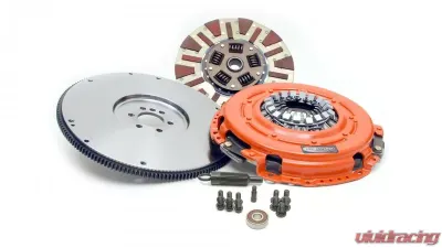 Centerforce Dual Friction Clutch Pressure Plate, Disc, and Flywheel Set DF612142 for 1994-2004 Ford Mustang - DF612142