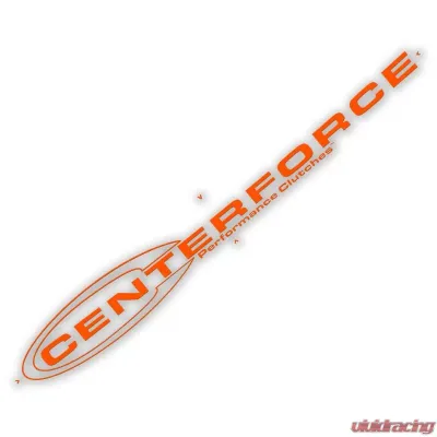 Centerforce Exterior Decal for PR081686O - Durable Vinyl, Black, Fits Multiple Models - PR081686O