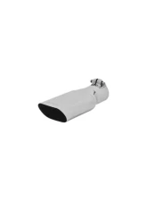 Flowmaster Exhaust Tip - 4.25 x 2.25 in. Oval Polished SS Fits 2.50 in. Tubing - Clamp on Chevrolet Chevelle 1968-1972                                     - 15385 - Image 4