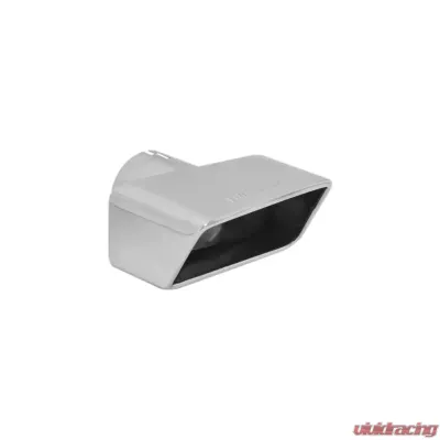 Flowmaster Exhaust Tip - 3.00 x 7.00 in. Rectangle Polished SS Fits 3 in. Tubing - Right - 15393