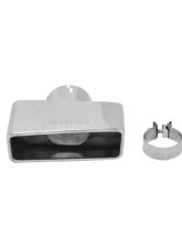 Flowmaster Exhaust Tip - 3.00 x 7.00 in. Rectangle Polished SS Fits 3 in. Tubing - Right                                     - 15393 - Image 3