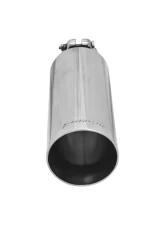 Flowmaster Exhaust Tip - 3.50 in. Angle Cut Polished SS Fits 2.50 in. Tubing - Clamp on                                     - 15397 - Image 3