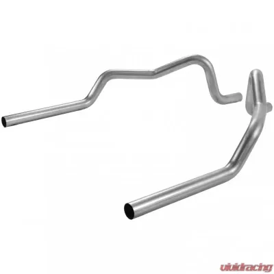 Flowmaster Prebent Tailpipes - 2.50 in. Rear Exit - Pair - 15801