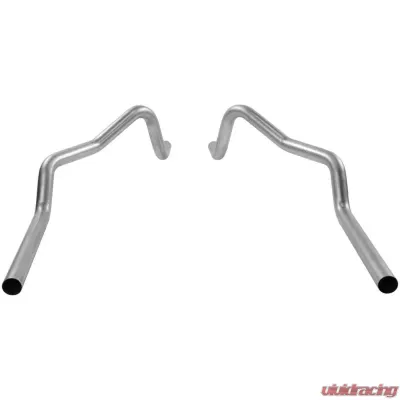 Flowmaster Prebent Tailpipes - 2.50 in. Rear Exit - Pair - 15801