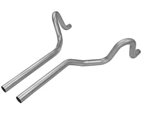 Flowmaster Prebent Tailpipes - 2.50 in. Rear Exit - Pair
