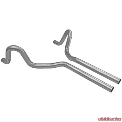 Flowmaster Prebent Tailpipes - 2.50 in. Rear Exit - Pair - 15802