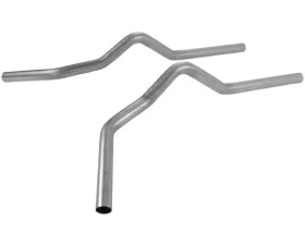 Flowmaster Prebent Tailpipes - 2.50 in. Side Exit - Pair Chevrolet