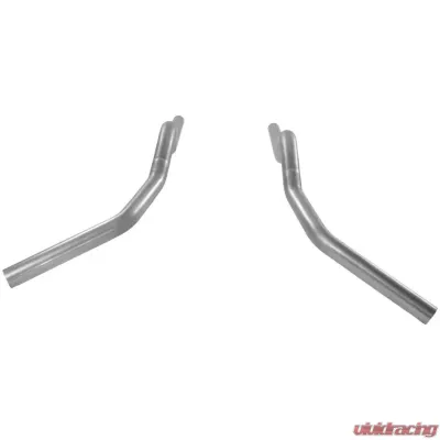 Flowmaster Prebent Tailpipes - 2.50 in. Side Exit - Pair Chevrolet - 15803