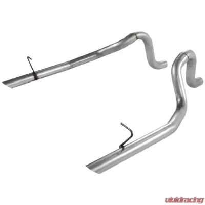 Flowmaster Prebent Tailpipes - 2.50 in. Rear Exit - Pair Ford 5.0L V8 - 15804