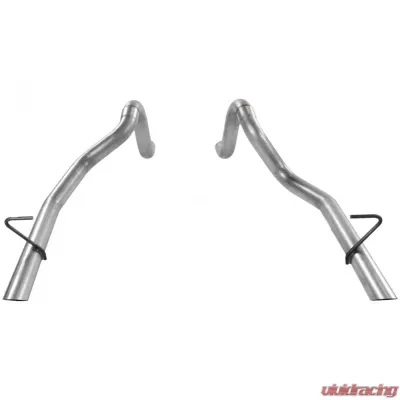 Flowmaster Prebent Tailpipes - 2.50 in. Rear Exit - Pair Ford 5.0L V8 - 15804