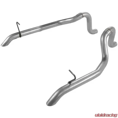 Flowmaster Prebent Tailpipes - 2.50 in. Rear Exit - Pair Ford 5.0L V8 - 15805