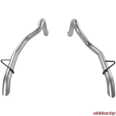 Flowmaster Prebent Tailpipes - 2.50 in. Rear Exit - Pair Ford 5.0L V8 - 15805