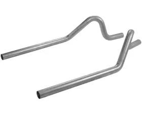 Flowmaster Prebent Tailpipes - 2.50 in. Rear Exit - Pair