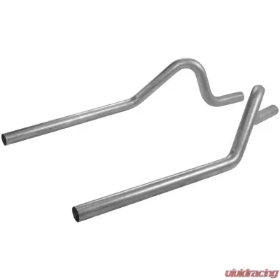 Flowmaster Prebent Tailpipes - 2.50 in. Rear Exit - Pair - 15807