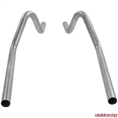 Flowmaster Prebent Tailpipes - 2.50 in. Rear Exit - Pair - 15807