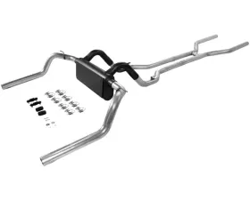 Flowmaster Header-back System - Dual Rear Exit - American Thunder - Moderate Sound