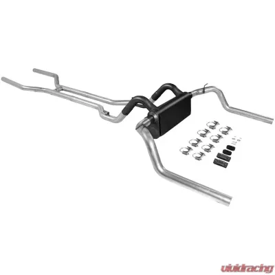 Flowmaster Header-back System - Dual Rear Exit - American Thunder - Moderate Sound - 17104