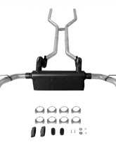 Flowmaster Header-back System - Dual Rear Exit - American Thunder - Moderate Sound                                     - 17104 - Image 3