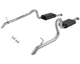 Flowmaster Catback System - Dual Rear Exit - Force II - Moderate Sound Ford 5.0L V8