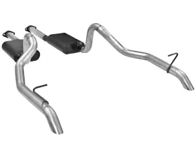 Flowmaster Catback System - Dual Rear Exit - American Thunder - Aggressive Sound Ford 5.0L V8