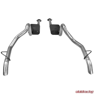 Flowmaster Catback System - Dual Rear Exit - American Thunder - Aggressive Sound Ford 5.0L V8 - 17116
