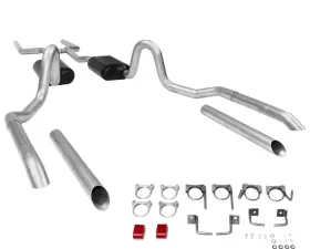 Flowmaster Header-back System - Dual Rear Exit - American Thunder - Moderate/Aggressive