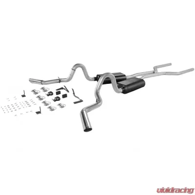 Flowmaster Header-back System - Dual Side Exit - American Thunder - Moderate/Aggressive Chevrolet El Camino 1964-1972 - 17120