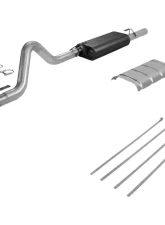 Flowmaster Catback System - Single Side Exit - Force II - Mild Sound                                     - 17125 - Image 4