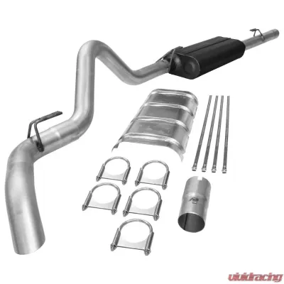 Flowmaster Catback System - Single Side Exit - Force II - Mild Sound - 17126